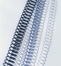CoilBind Spiralbinderücken 6mm  schwarz, VE 100 Stück 